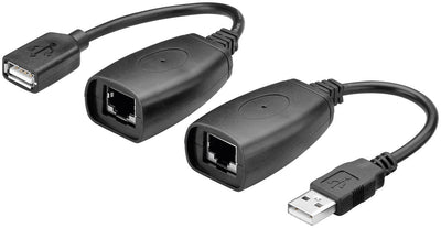 Goobay USB Extension Adapter Up To 40M Via CAT Cable - additional view