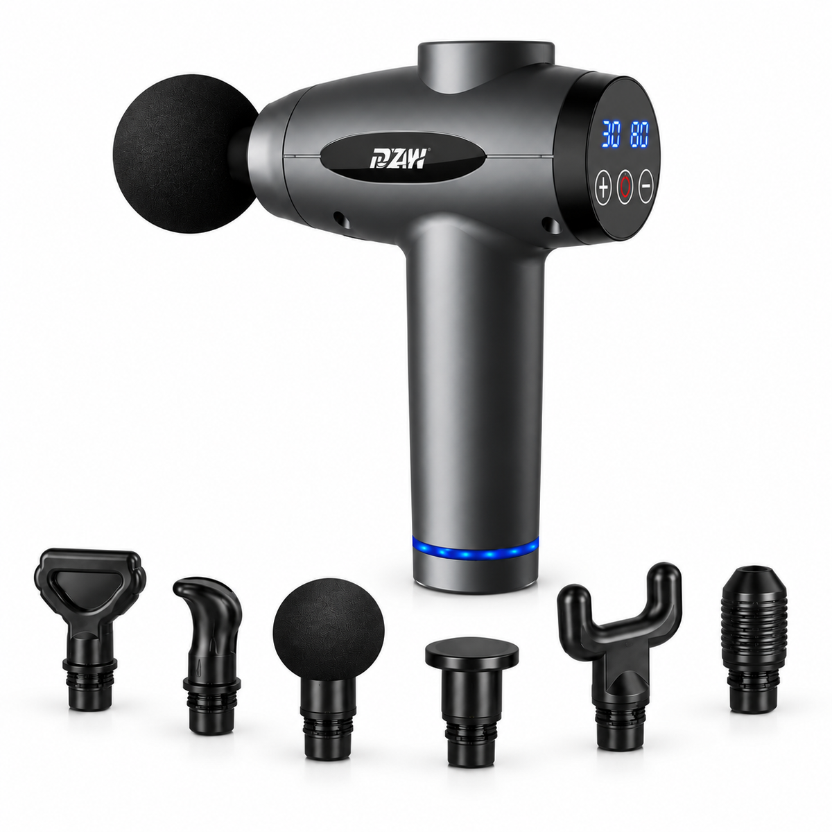Percussion Massage Gun with 6 Massage Heads
