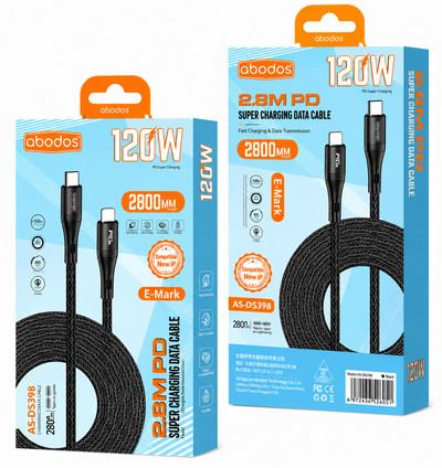 Abodos AS-DS398 120W PD-PD 2.8m Cable