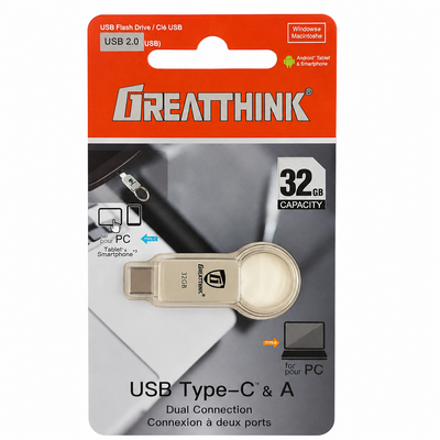 GreatThink 32GB Type-C OTG