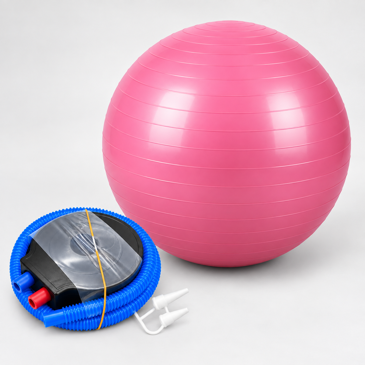Yoga Ball with Foot Pump (65 cm)