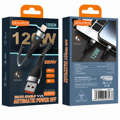 Abodos AS-DS377I 120W iPhone Cable - Auto Power Off