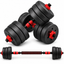 Adjustable Dumbbell & Barbell Set – Removable Weight Plates (20KG) product angle 3