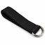 Adjustable Yoga Stretch Strap with D-Rings - Black product view 3