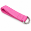 Adjustable Yoga Stretch Strap with D-Rings - Pink product view 3