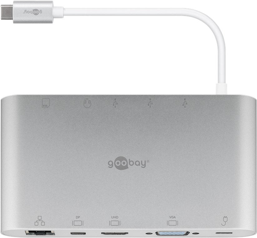 Goobay USB C Aluminium Multiport Adapter - additional view