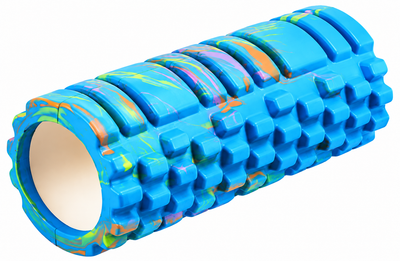 Textured Foam Massage Roller 60cm - Blue