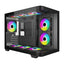 Armaggeddon Aquaron X-Curve 285 MicroATX Gaming Case - Black