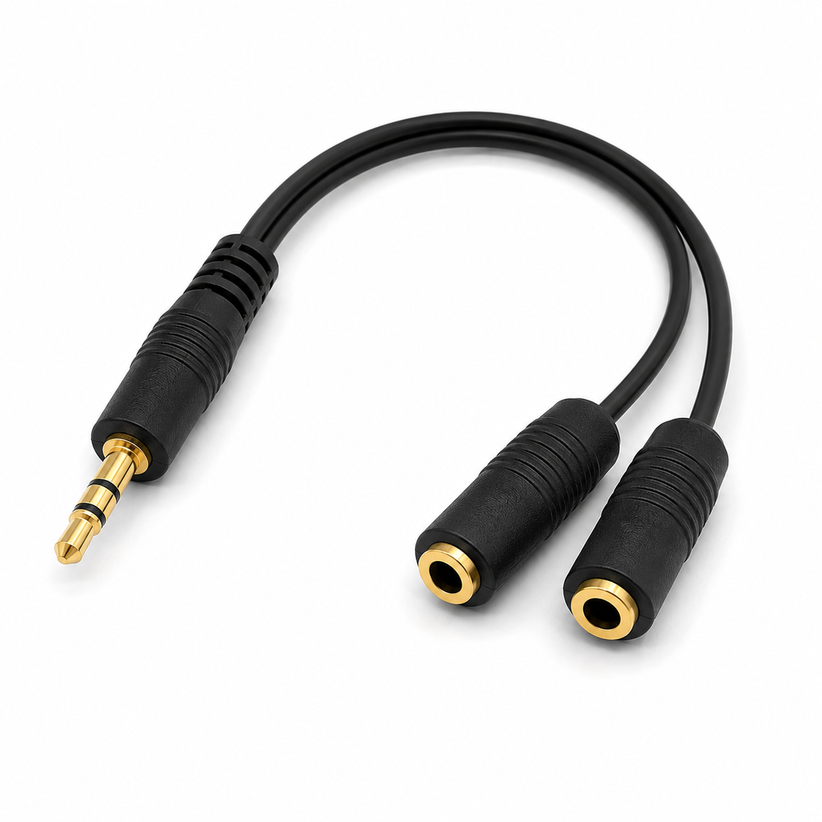 3.5mm AUX - 2*3.5mm Female cable