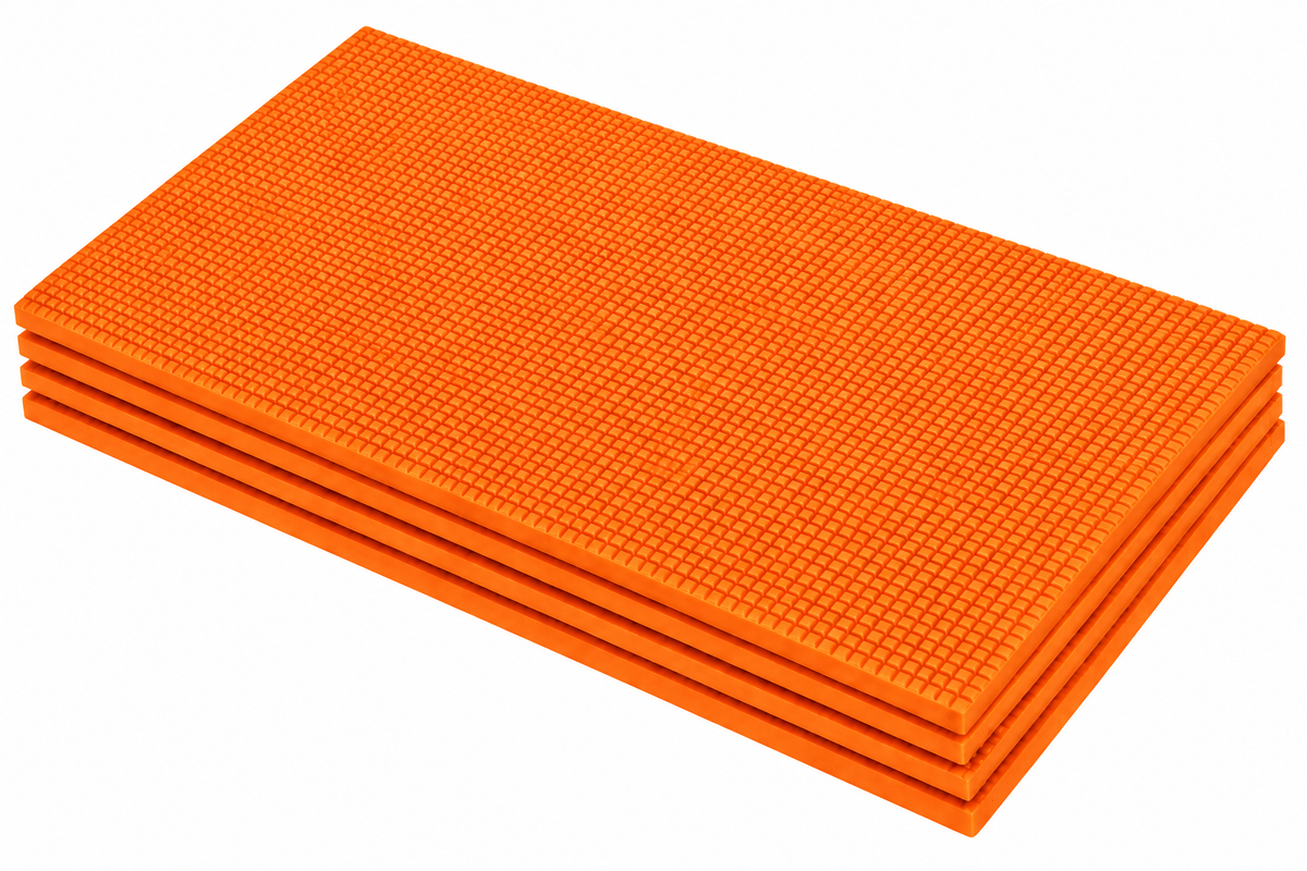 Foldable EVA Exercise Mat (5mm) - Orange