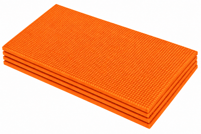 Foldable EVA Exercise Mat (5mm) - Orange