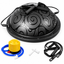Balance trainer with resistance bands and accessories on a white background