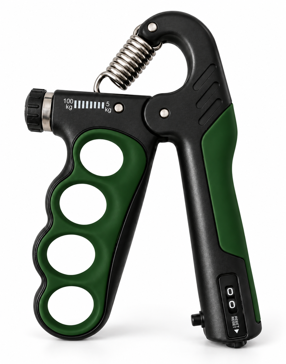 Adjustable Hand Grip Strengthener with Repetition Counter