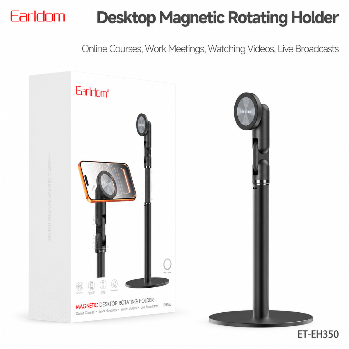 Earldom ET-EH350 Magnetic Desktop Phone Holder