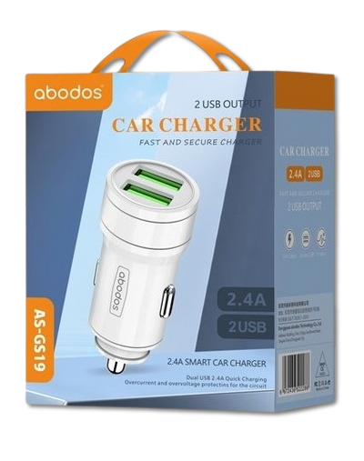 Abodos AS-GS19 2.4A 2USB Car Charger