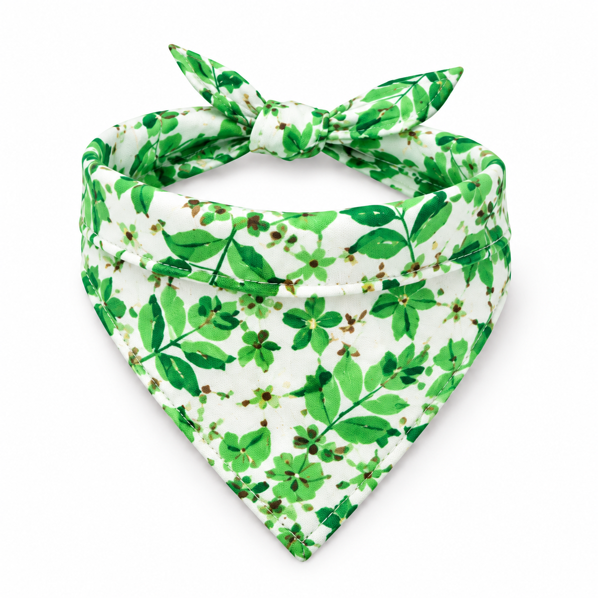 Double-Layer Pet Bandana - Green