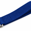 Adjustable Yoga Stretch Strap with D-Rings - Dark Blue