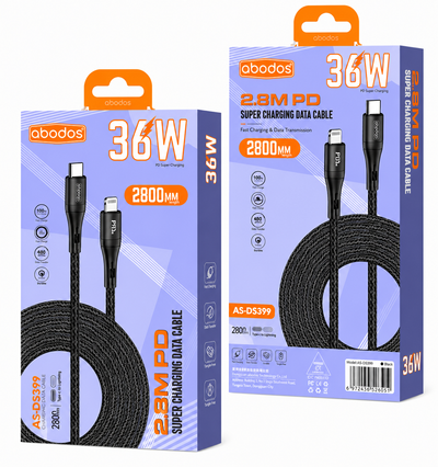 Abodos AS-DS399 36W PD ~ iPhone 2.8m Cable