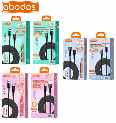 Abodos AS-DS391C 120W Type-C 2.8M Cable