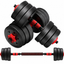 Adjustable Dumbbell & Barbell Set – Removable Weight Plates (40KG)