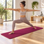 Textured Yoga & Exercise Mat – Non-Slip Fitness Mat (1830*610*8mm) - Maroon