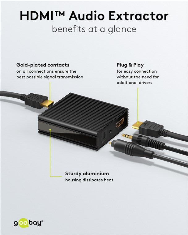 Goobay HDMI Audio Extractor 4K 60 Hz - additional view