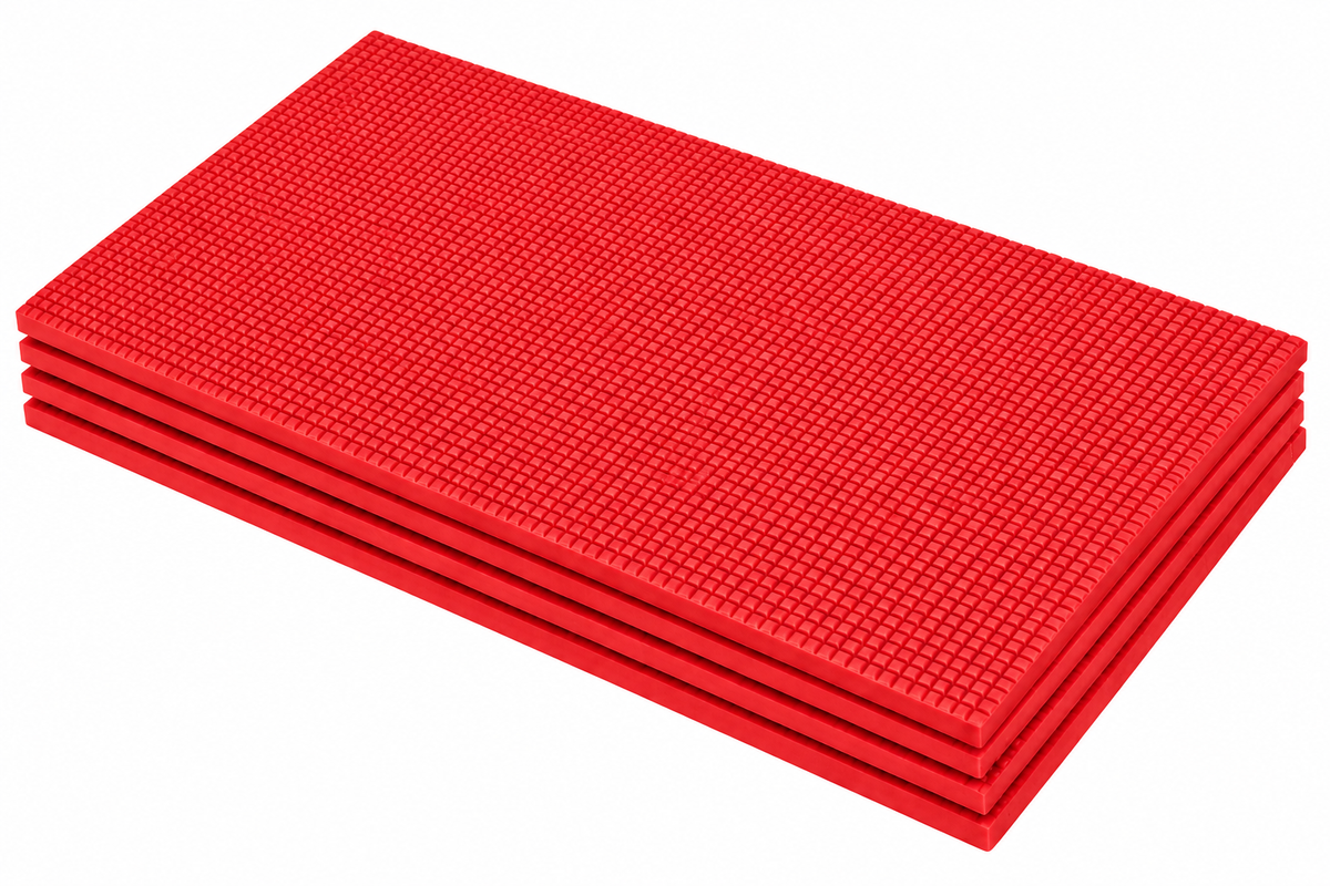 Foldable EVA Exercise Mat (5mm) - Red