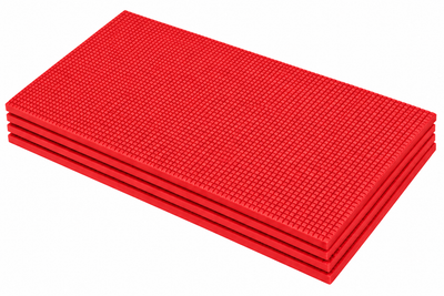 Foldable EVA Exercise Mat (5mm) - Red