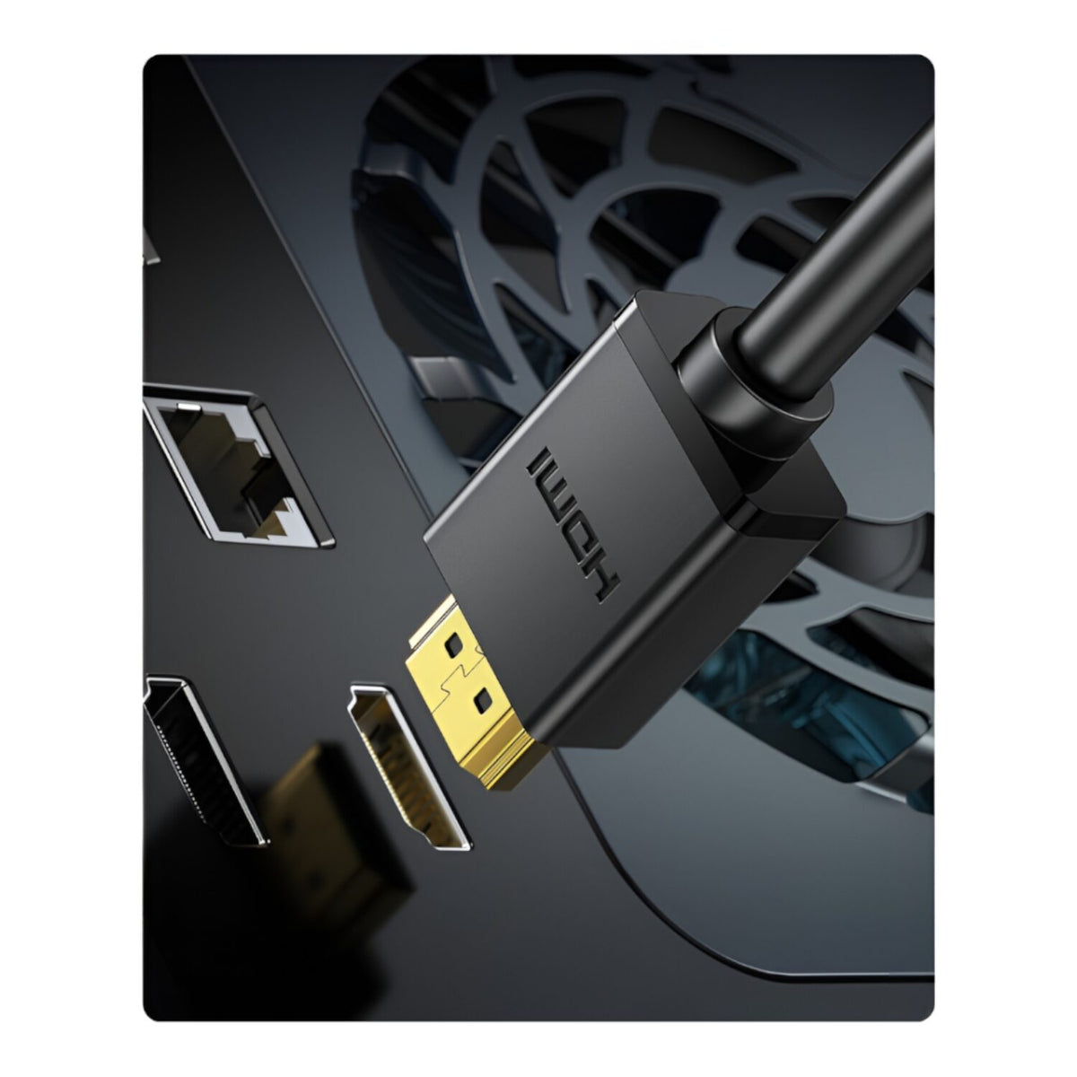 UGREEN HD104-10110 HDMI 4K Cable Male to Male Black 10m - Black