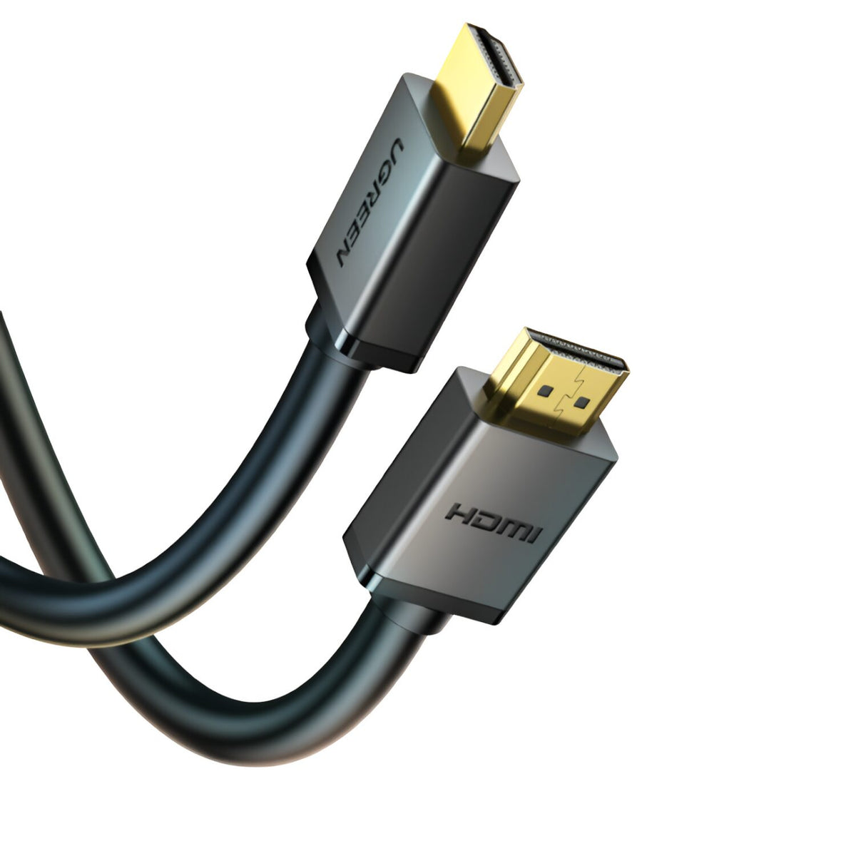 UGREEN HD104-10110 HDMI 4K Cable Male to Male Black 10m - Black