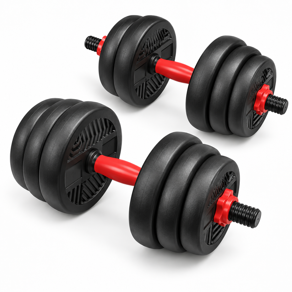 Adjustable Dumbbell Set – Removable Weight Plates (20KG) product angle 3
