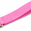 Adjustable Yoga Stretch Strap with D-Rings - Pink