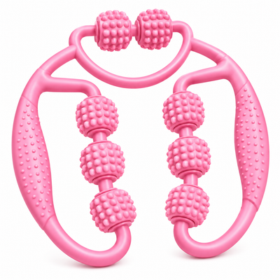 3-in-1 Massage Roller -  Pink