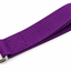 Adjustable Yoga Stretch Strap with D-Rings - Purple