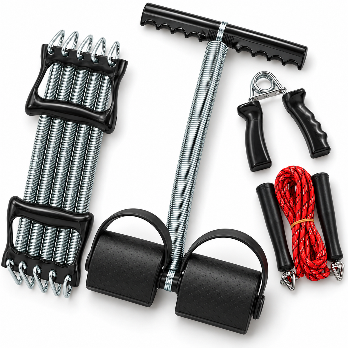 Multi-Function Spring Resistance Training Kit – studio angle 2