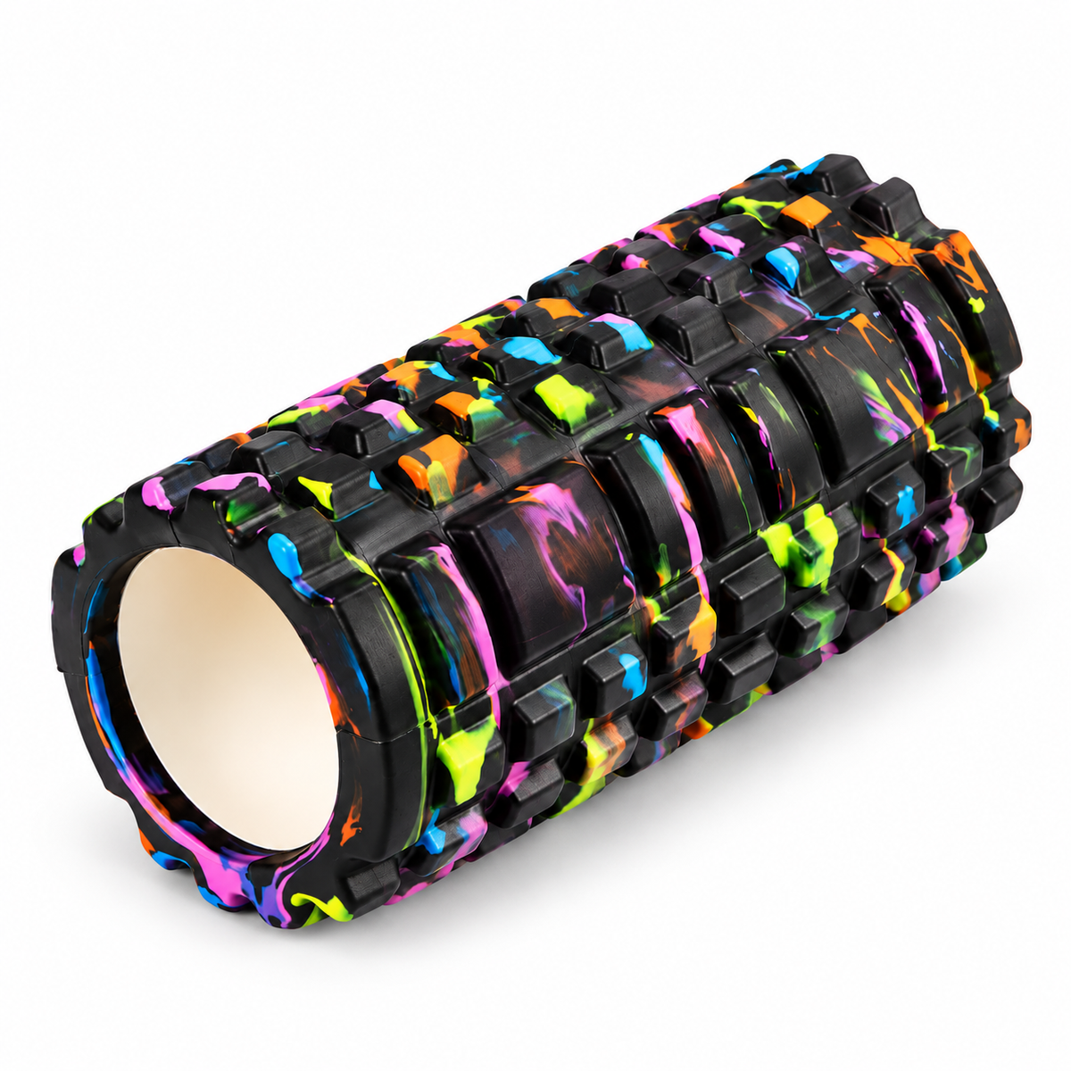 Textured Foam Massage Roller 33cm - Black product view 2