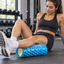 Textured Foam Massage Roller 33cm - Blue lifestyle image