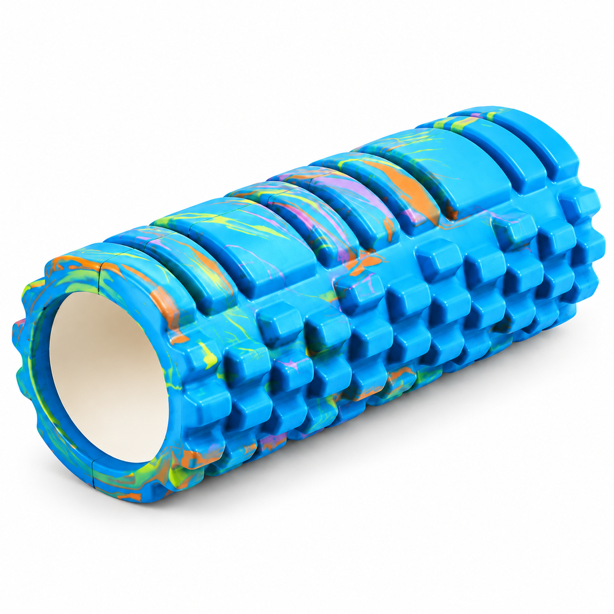 Textured Foam Massage Roller 60cm - Blue product view 2