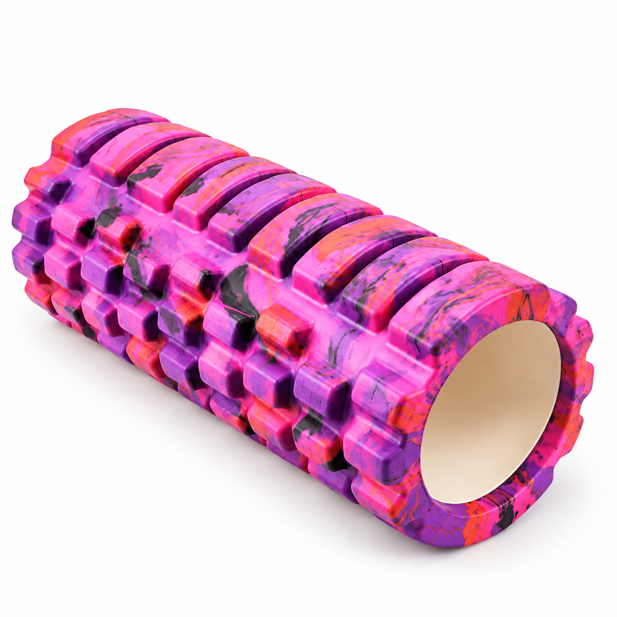 Textured Foam Massage Roller 60cm - Pink product view 3