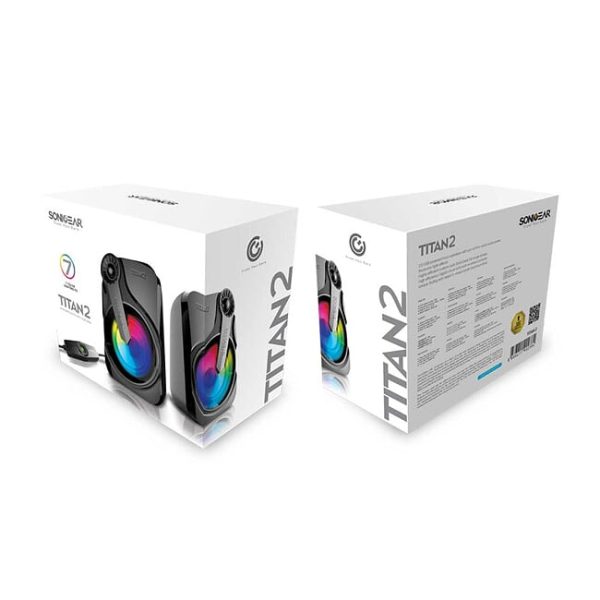 SonicGear Titan 2 2.0 USB Powered Speakers-3704