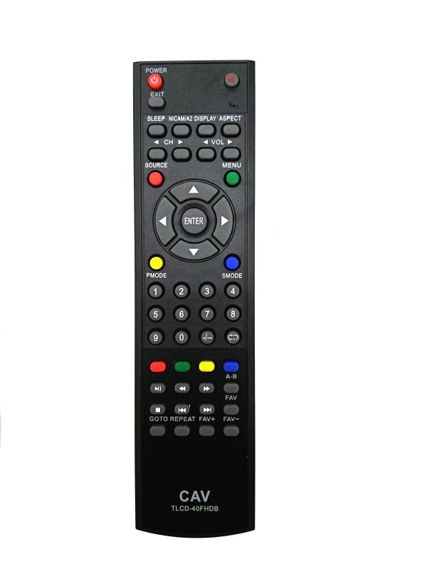 Telefunken Replacement TV Remote TLCD-40FHDB-0