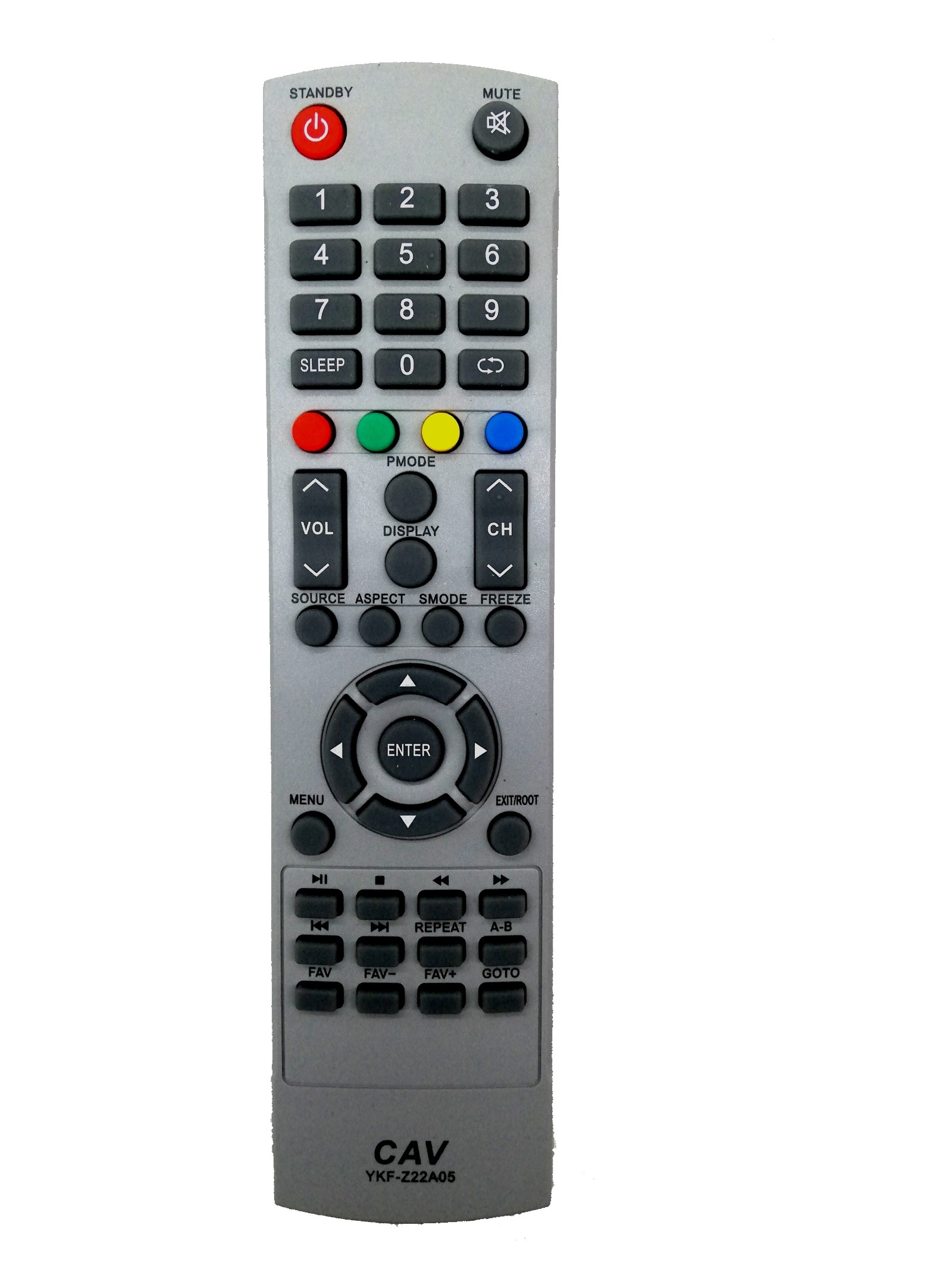 Sinotec Replacement TV Remote YKF-Z22A05-0