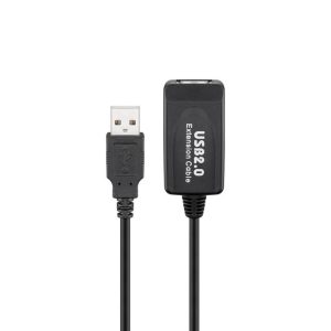 Goobay Active USB 2.0 Extension 10m Cable – Black