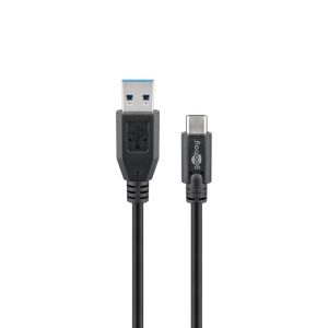 Goobay Sync & Charge Super Speed USB-C to USB A 3.0 Charging 3m Cable