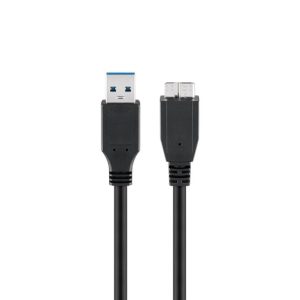 Goobay USB 3.0 A to Micro B SuperSpeed 1m Cable – Black