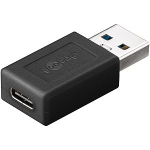 Goobay USB 3.0 to USB-C SuperSpeed Adapter – Black