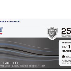Calidad 2510-BK Black Toner alternative for HP 126A Black (CE310A); CANON CART 329BK, CART 729BK