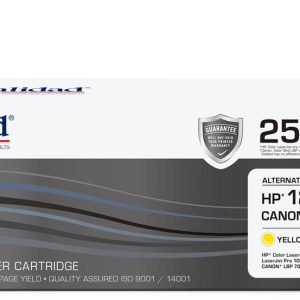 Calidad 2512-YL Yellow Toner alternative for HP 126A Yellow (CE312A); CANON CART 329Y, CART 729Y