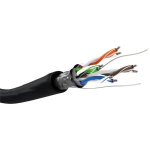 Goobay CAT 5e Outdoor Network F/UTP 100m CCA Cable – Black