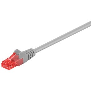 Goobay CAT 6 U/UTP 1m Patch Cable – Grey